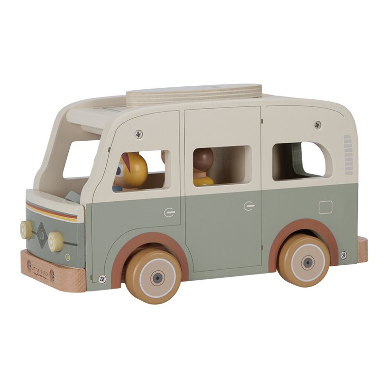 Little Dutch Wooden Vintage Camper Bus
