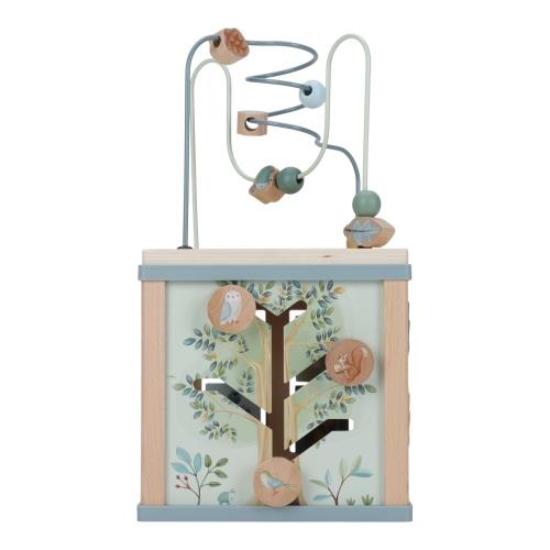 Little Dutch Wooden Activity Cube - Forest Friends