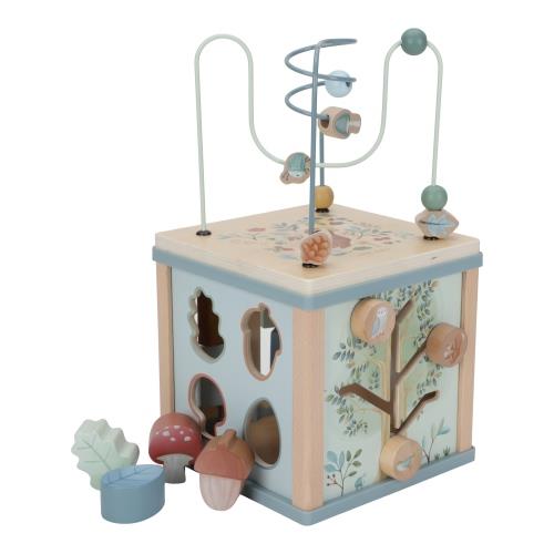 Little Dutch Wooden Activity Cube Forest Friends