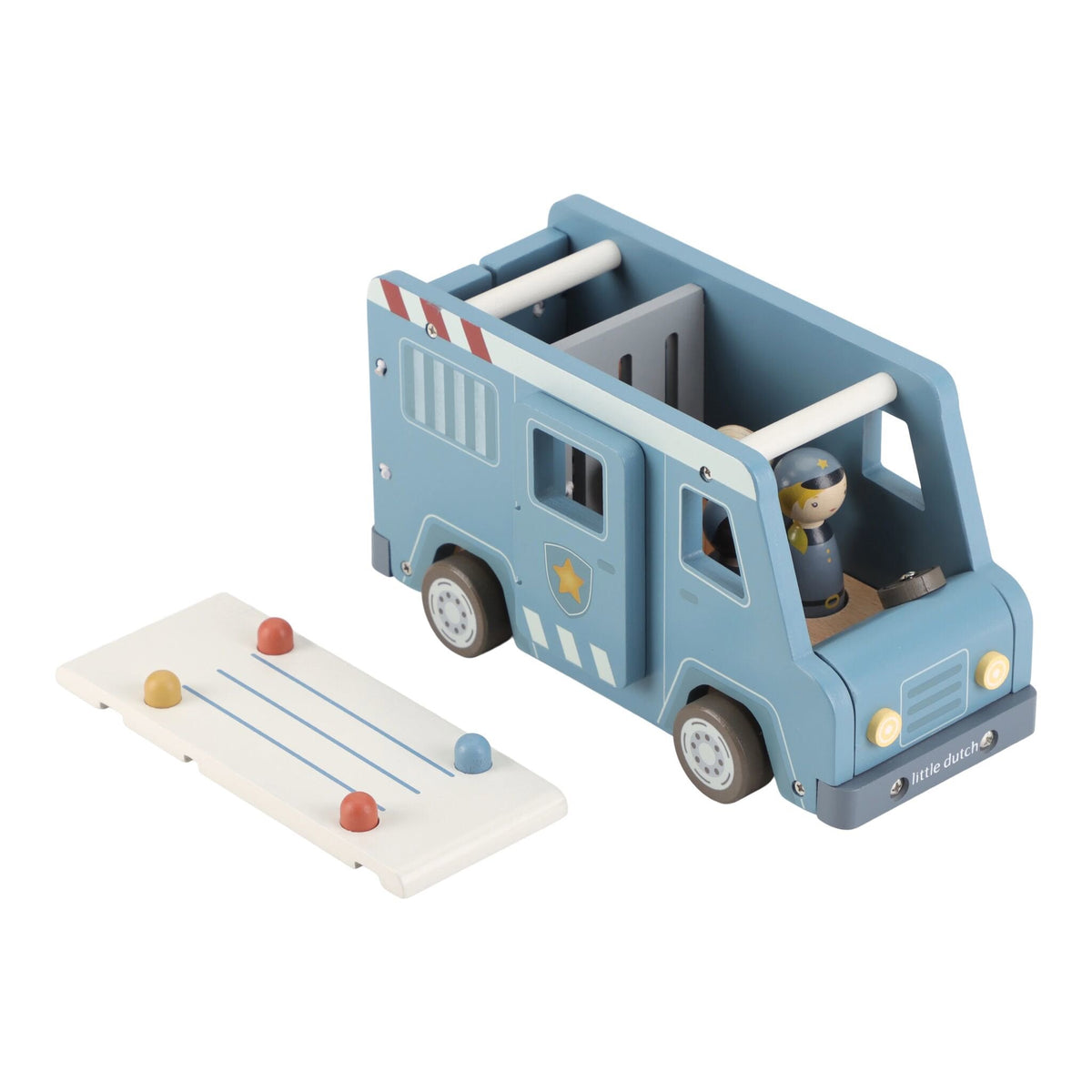 Little Dutch Wooden Police Bus