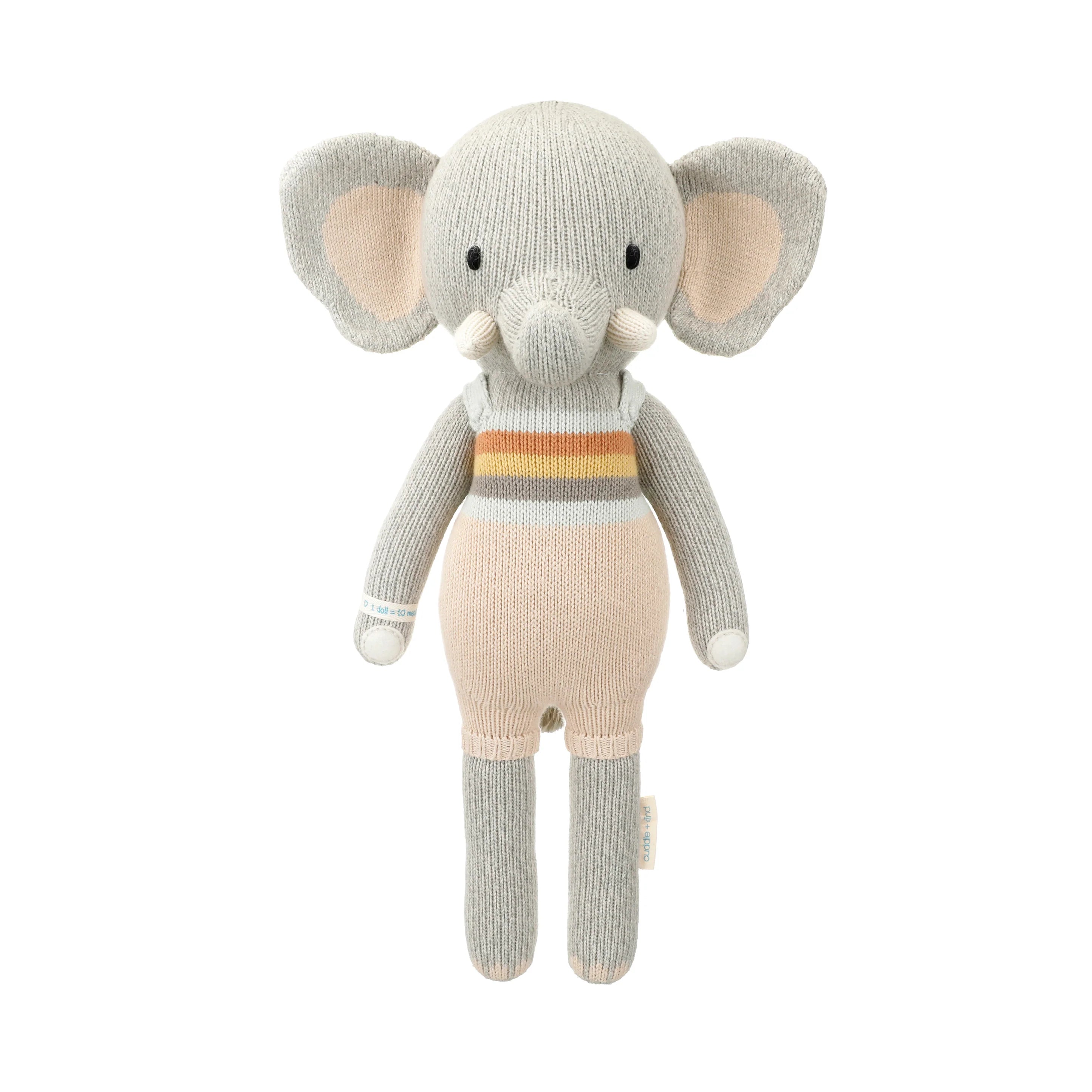 Evan the Elephant - Cuddle + Kind - Bubbadue