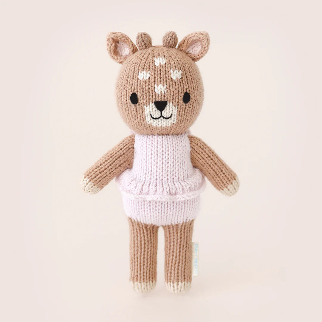 Tiny Violet the Fawn - Cuddle + Kind - Bubbadue