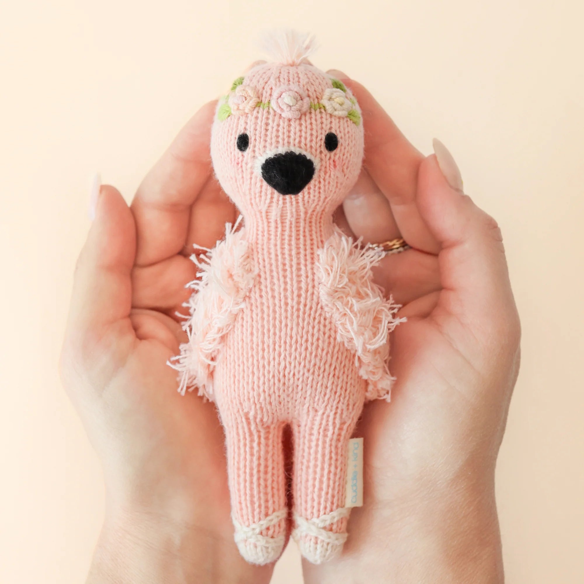 Tiny Penelope the Flamingo - Cuddle + Kind - Bubbadue