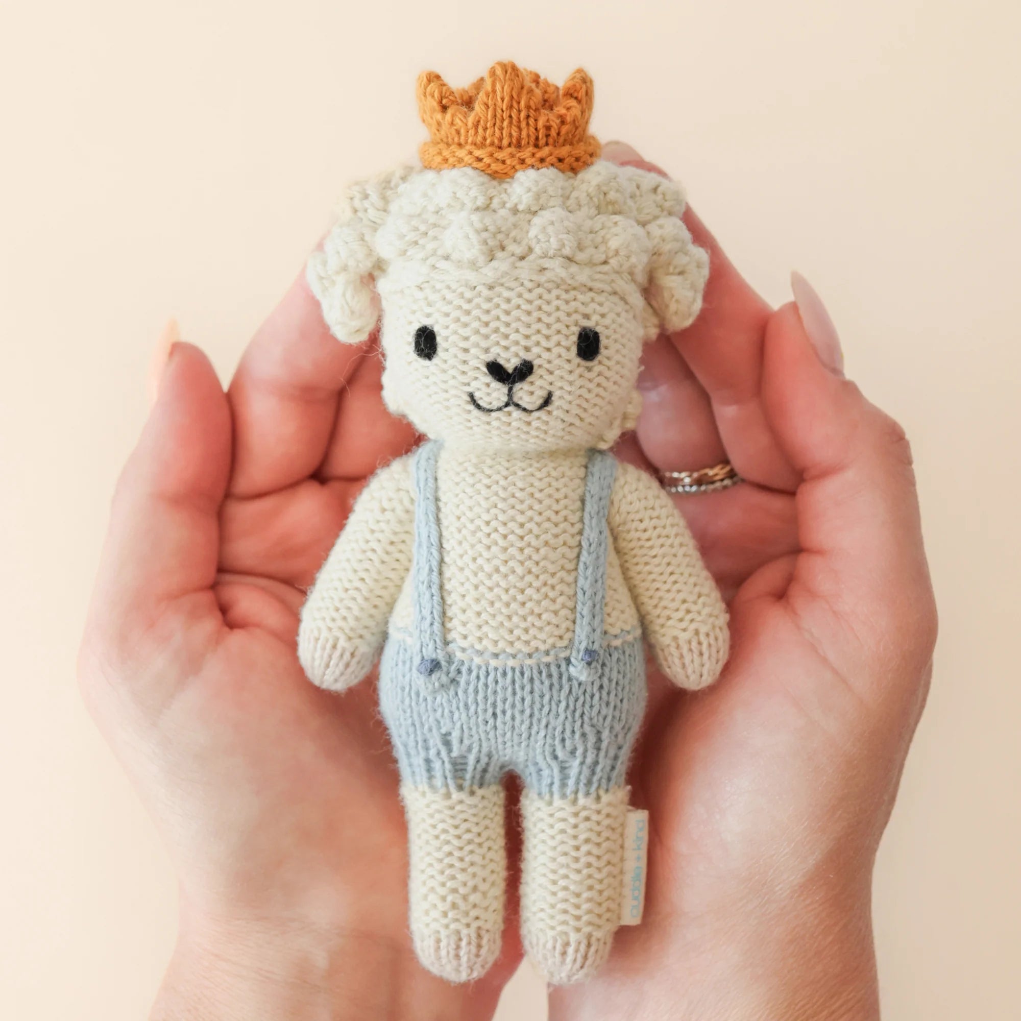 Tiny Sebastian the Lamb - Cuddle + Kind - Bubbadue