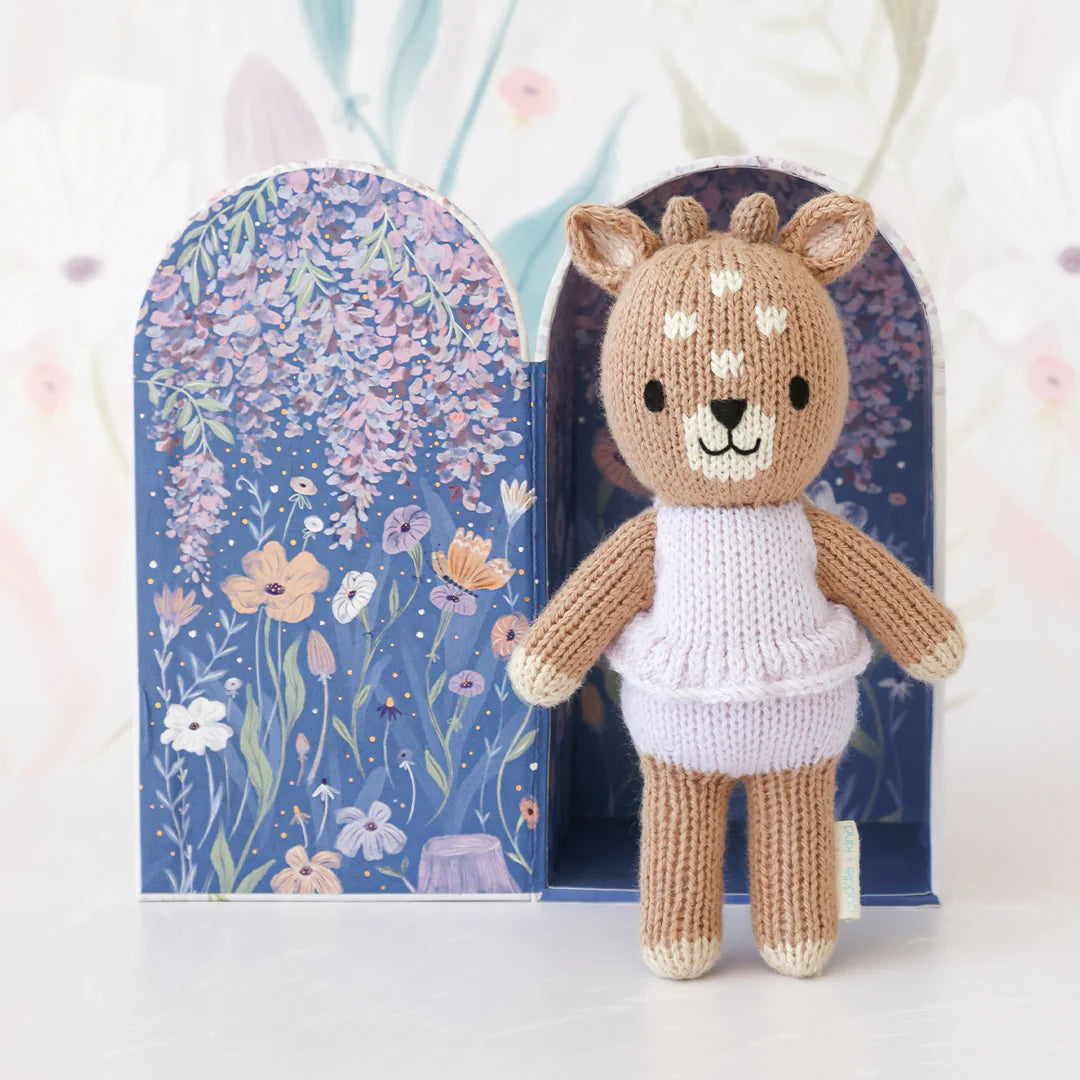 Tiny Violet the Fawn - Cuddle + Kind - Bubbadue