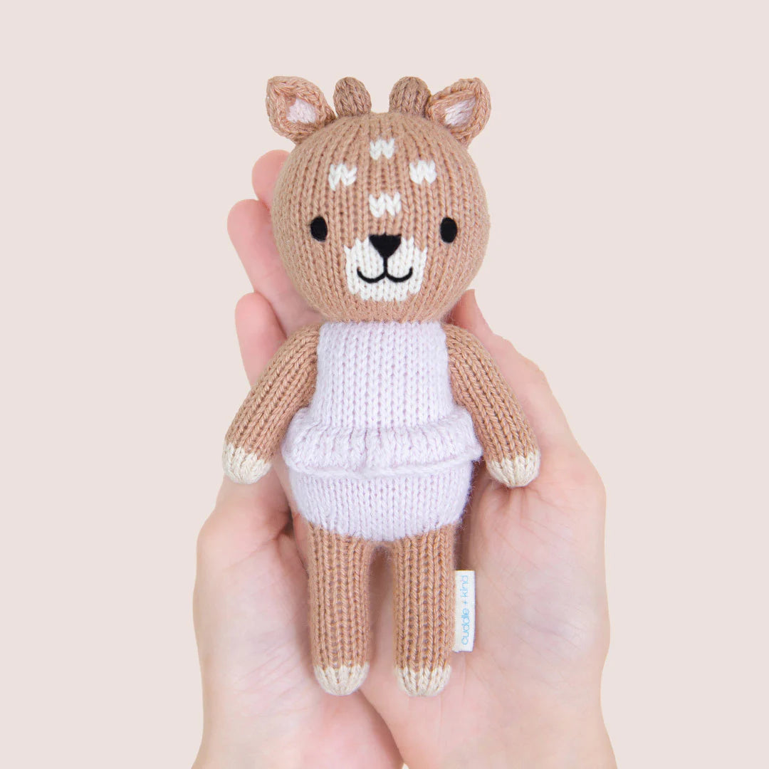 Tiny Violet the Fawn - Cuddle + Kind - Bubbadue