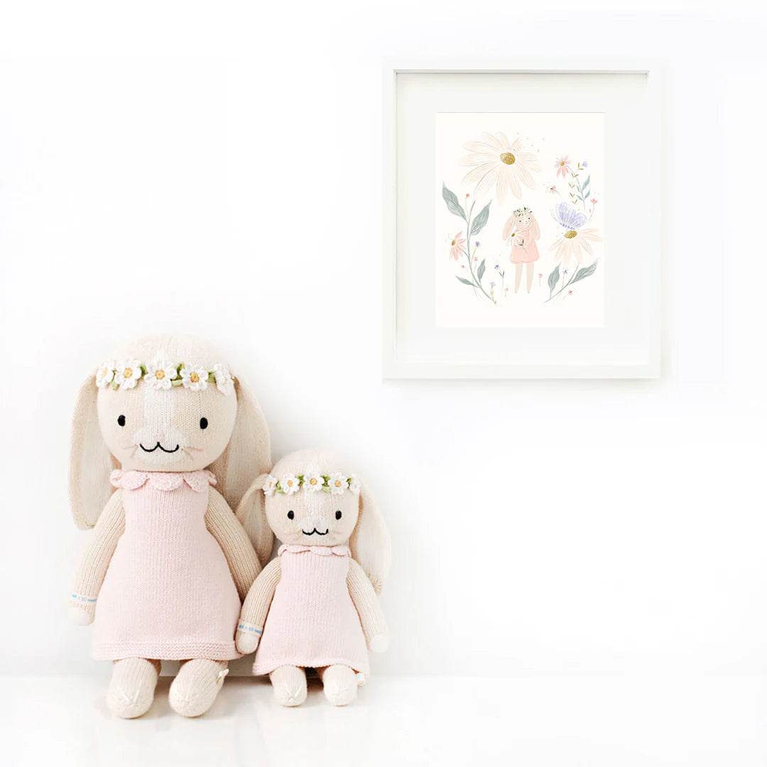 Hannah the Bunny (Peony Pink) - Cuddle + Kind - Bubbadue