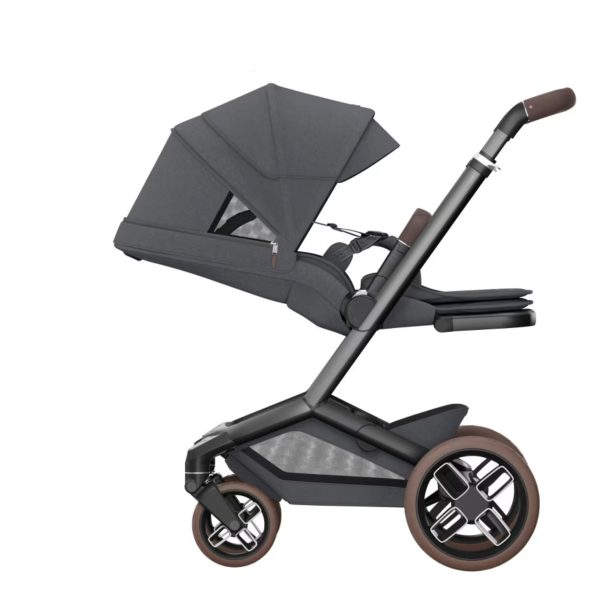 Fame Travel System: Fame Stroller + Pebble 360 Pro Car Seat + Fame Carrycot - Twillic Graphite