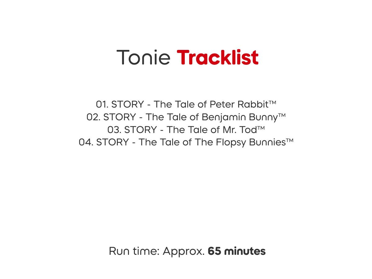 The Peter Rabbit Collection Tonie