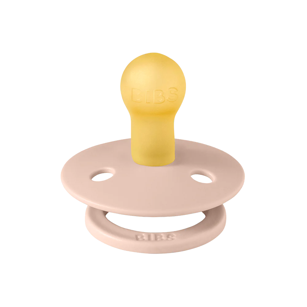 BIBS Studio Jasmine Pacifiers / Dummies - Blush - Bubbadue