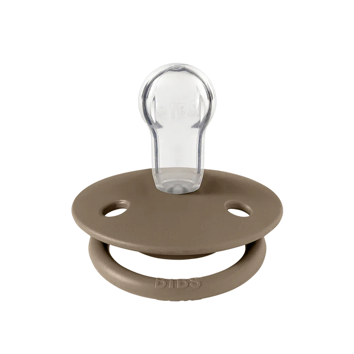 BIBS De Lux Pacifiers / Dummies - Dark Oak