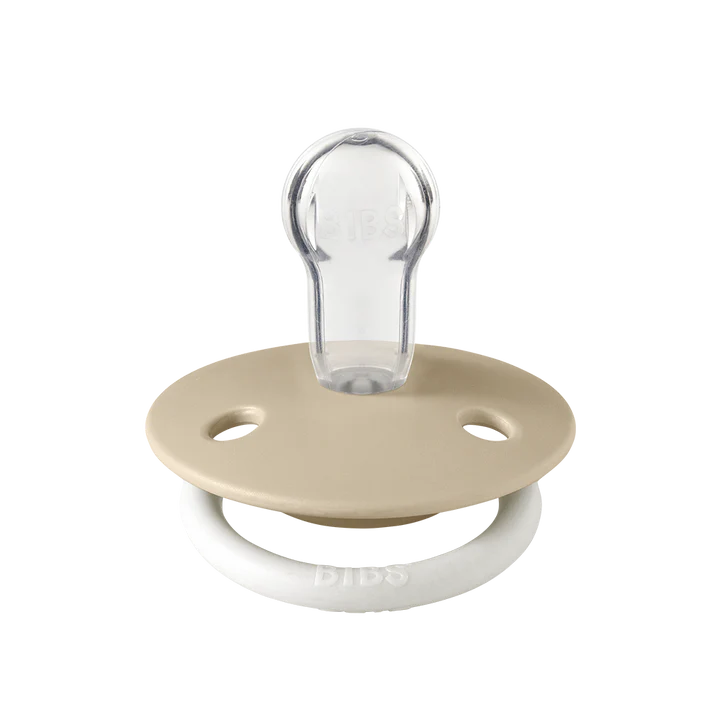 BIBS De Lux Night Glow Pacifiers / Dummies - Vanilla