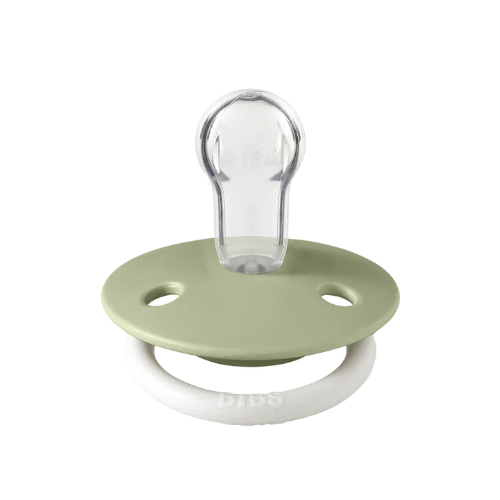 BIBS De Lux Night Glow Pacifiers / Dummies - Sage