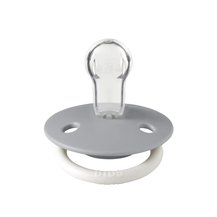BIBS De Lux Night Glow Pacifiers / Dummies - Cloud