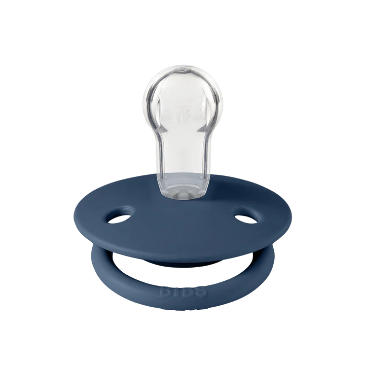 BIBS De Lux Pacifiers / Dummies - Steel Blue
