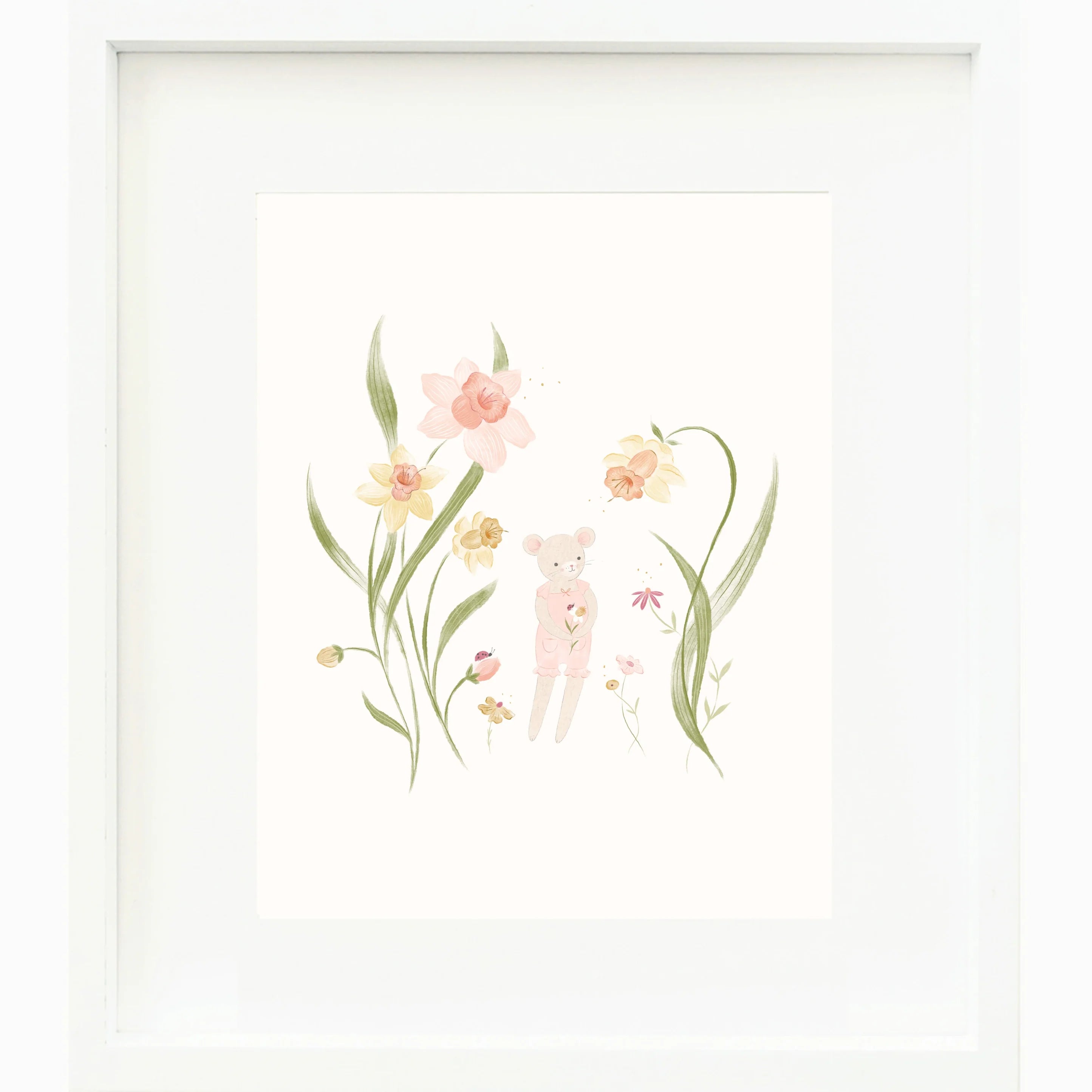 Beatrice the Mouse (Blush) - Cuddle + Kind - Bubbadue