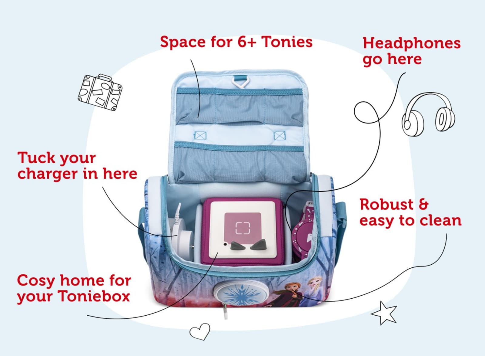 Disney Frozen Listen & Play Bag