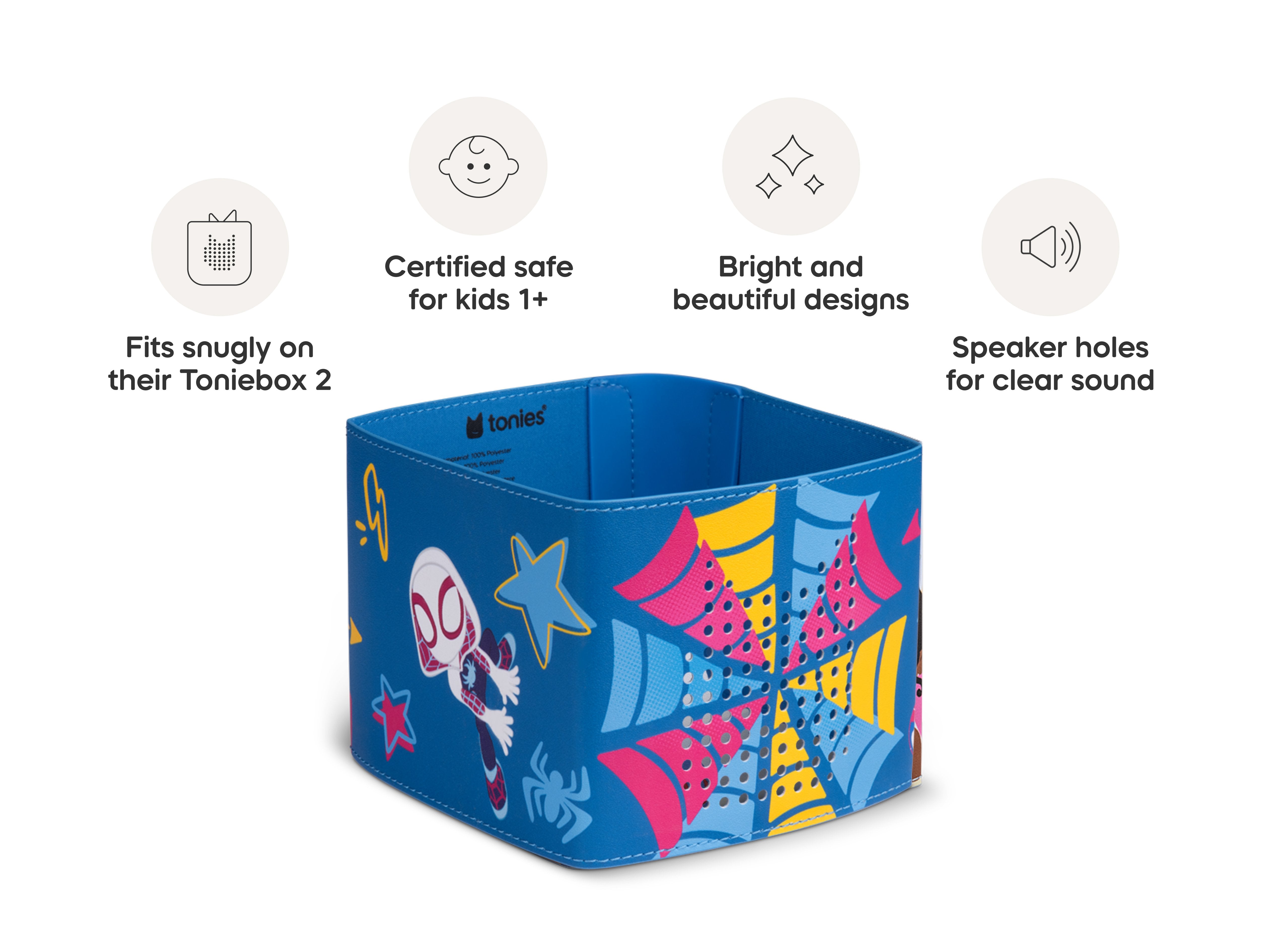 Toniebox 2 Sleeve, Marvel Spidey