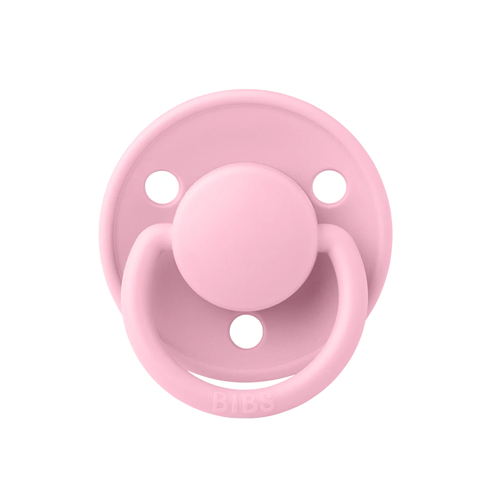BIBS De Lux Pacifiers / Dummies - Baby Pink