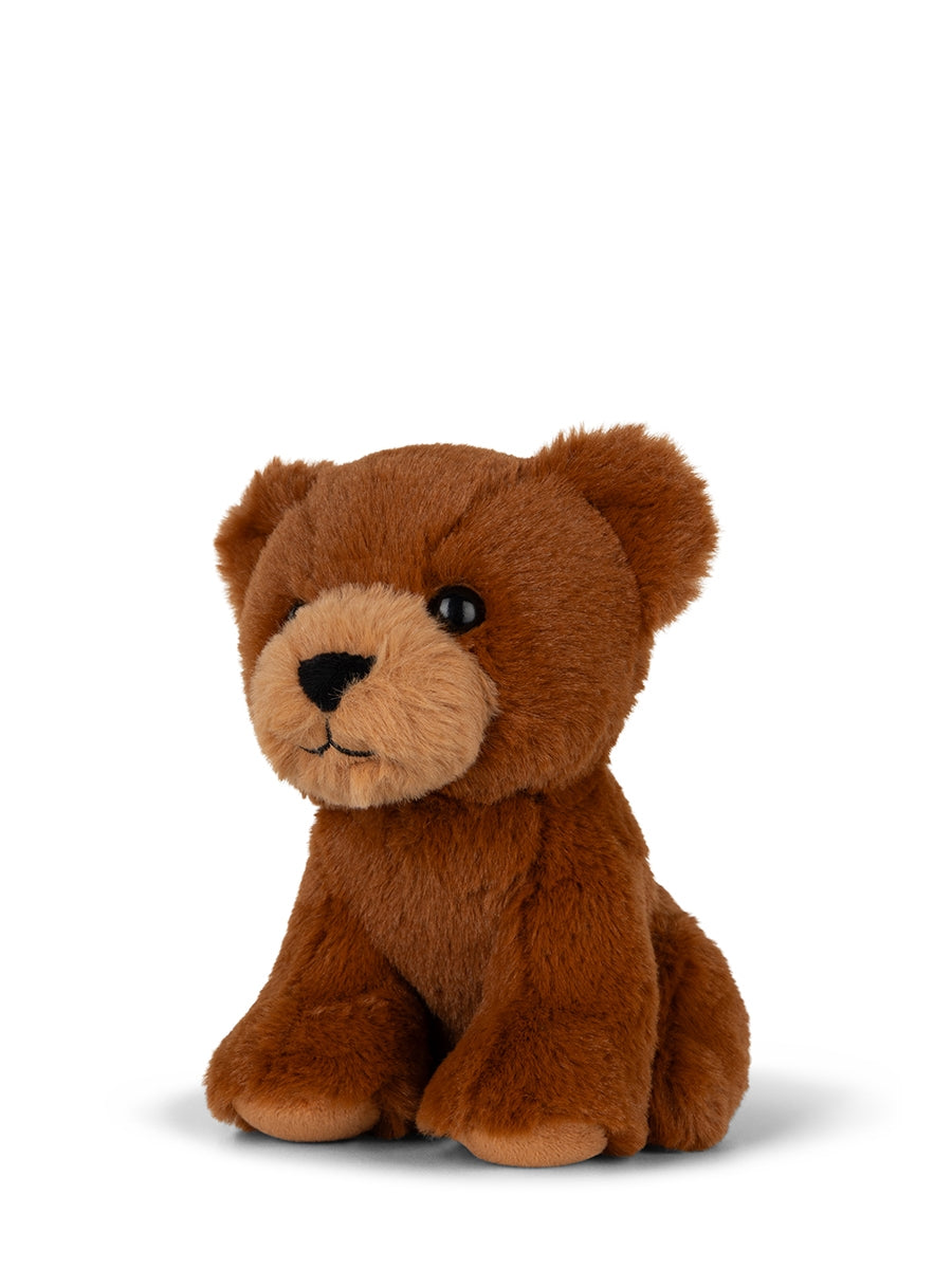 WWF ECO Sitting Brown Bear Plush (16cm)