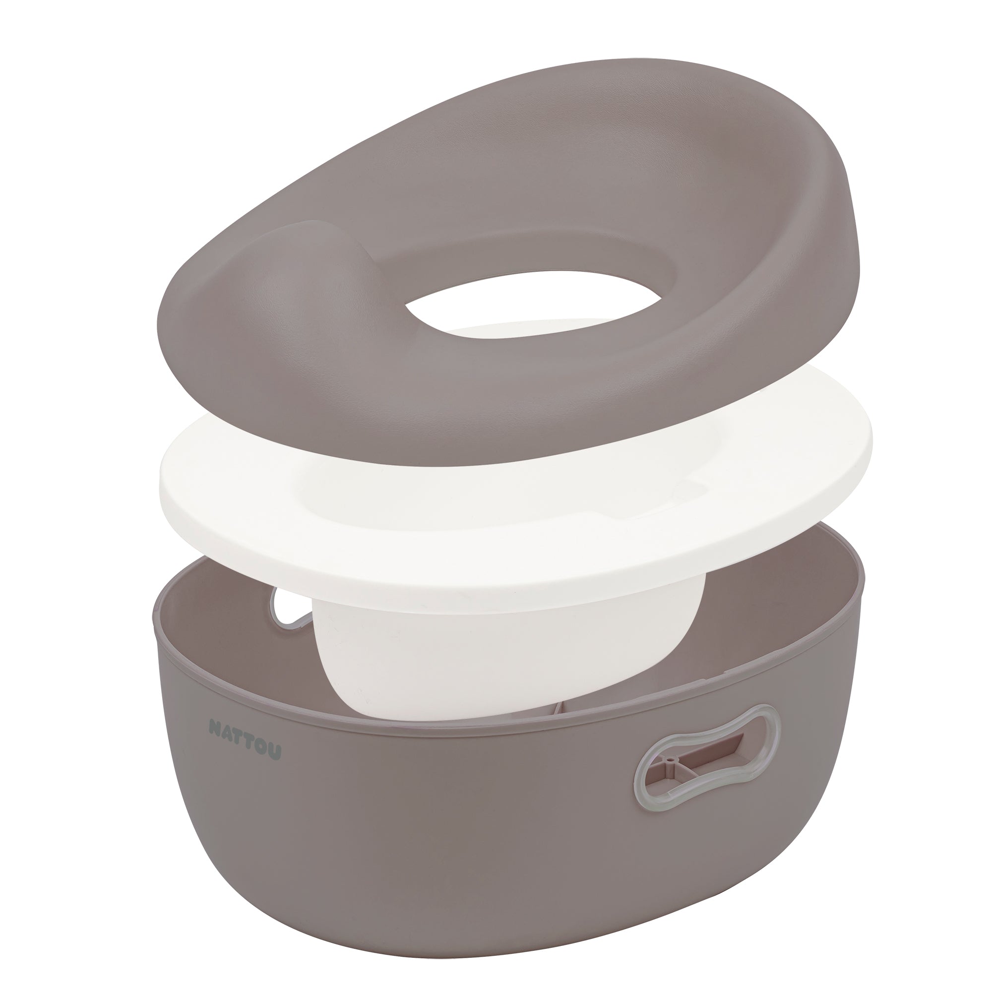 Nattou 3-in-1 Potty - Taupe