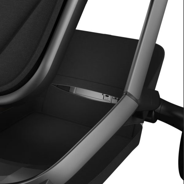 Fame Travel System: Fame Stroller + Pebble 360 Pro Car Seat + Fame Carrycot - Black - Bubbadue