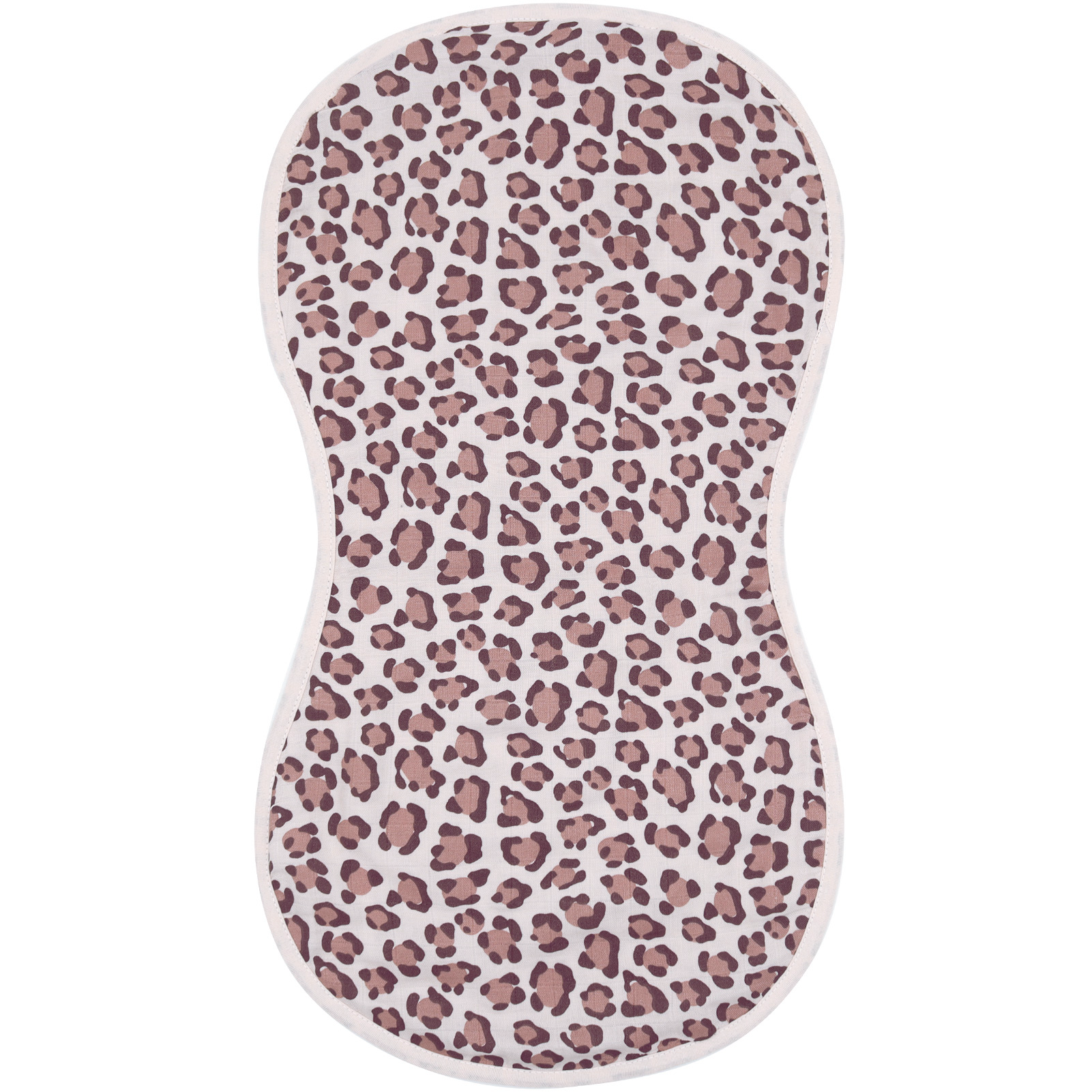 Muslin + Burp Cloth Gift Set - Leopard Print - Bubbadue