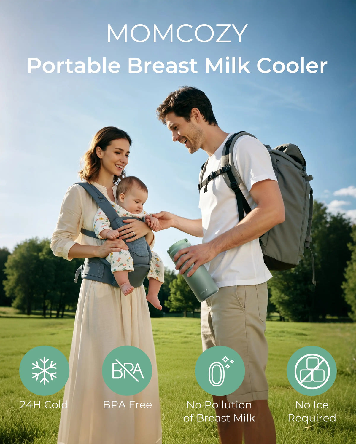 Momcozy milk cooler 24 hour cooling