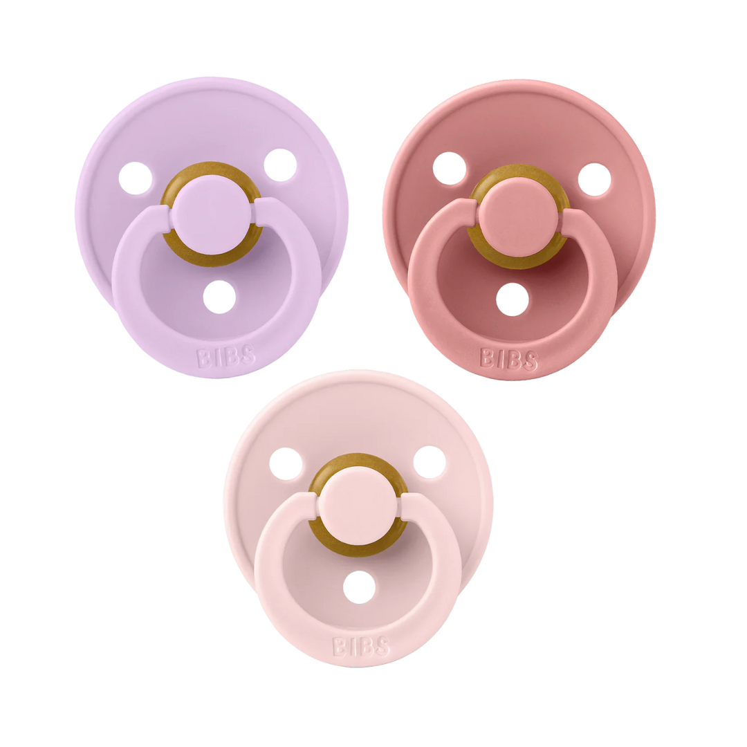 BIBS Colour Pacifier / Dummy Bundle - Petal Bundle