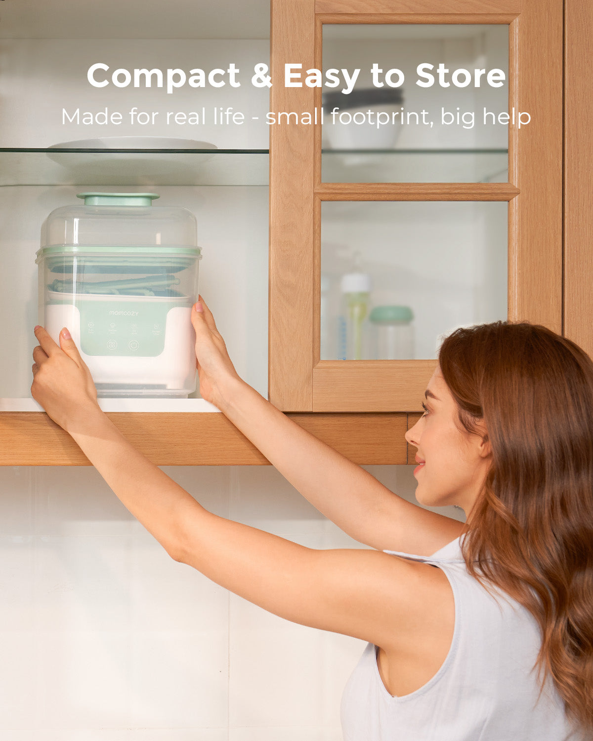 Momcozy sterilizer control panel