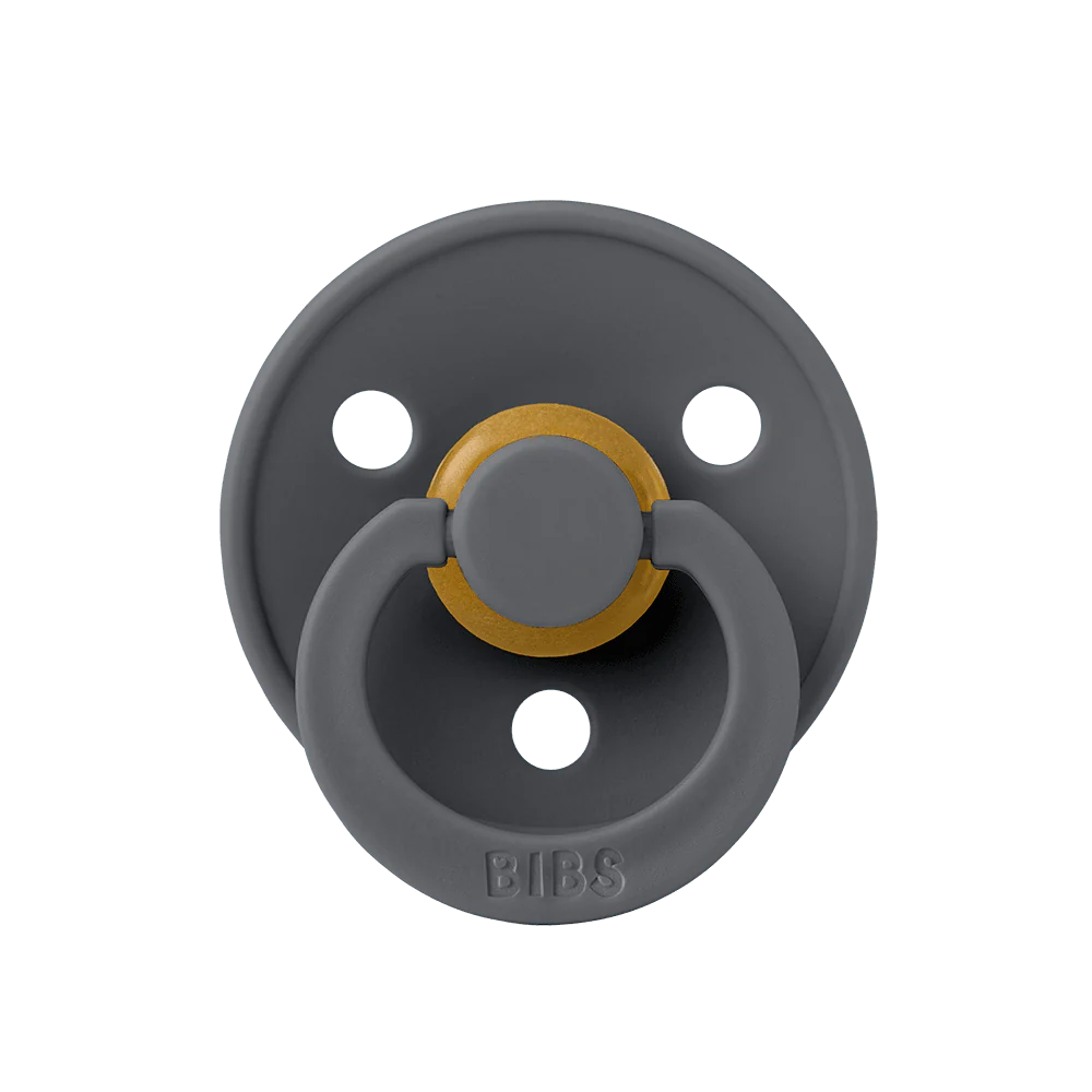 BIBS Colour Pacifiers / Dummies - Iron - Bubbadue