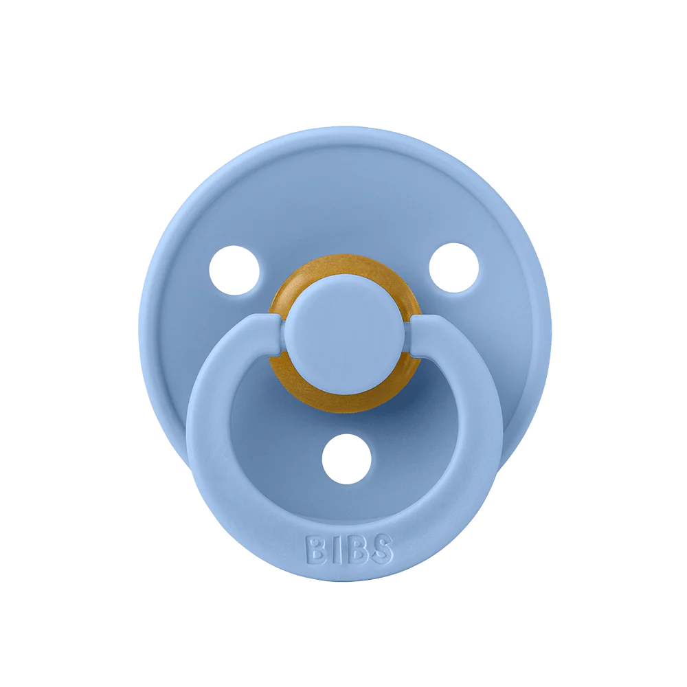 BIBS Colour Pacifiers / Dummies - Sky Blue - Bubbadue