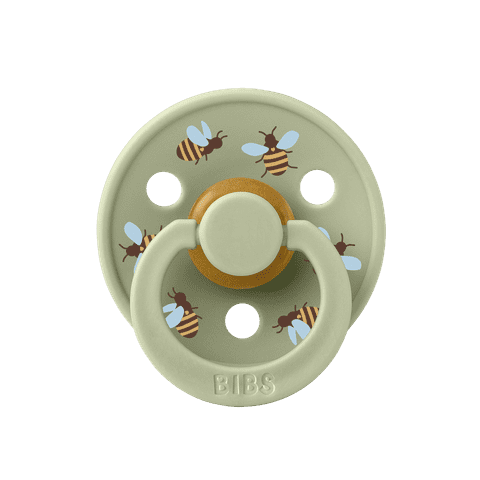 BIBS Studio Bumblebee Friends Pacifiers / Dummies - Sage - Bubbadue