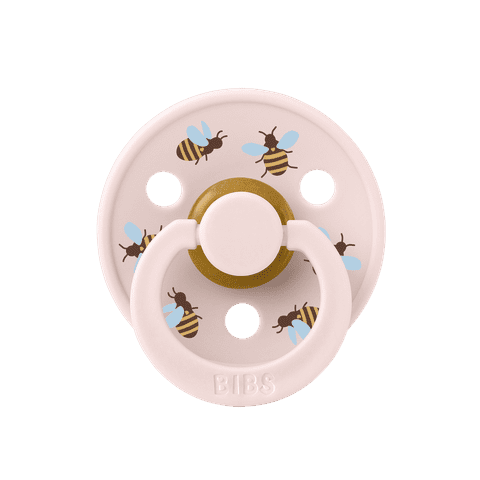 BIBS Studio Bumblebee Friends Pacifiers / Dummies - Petal