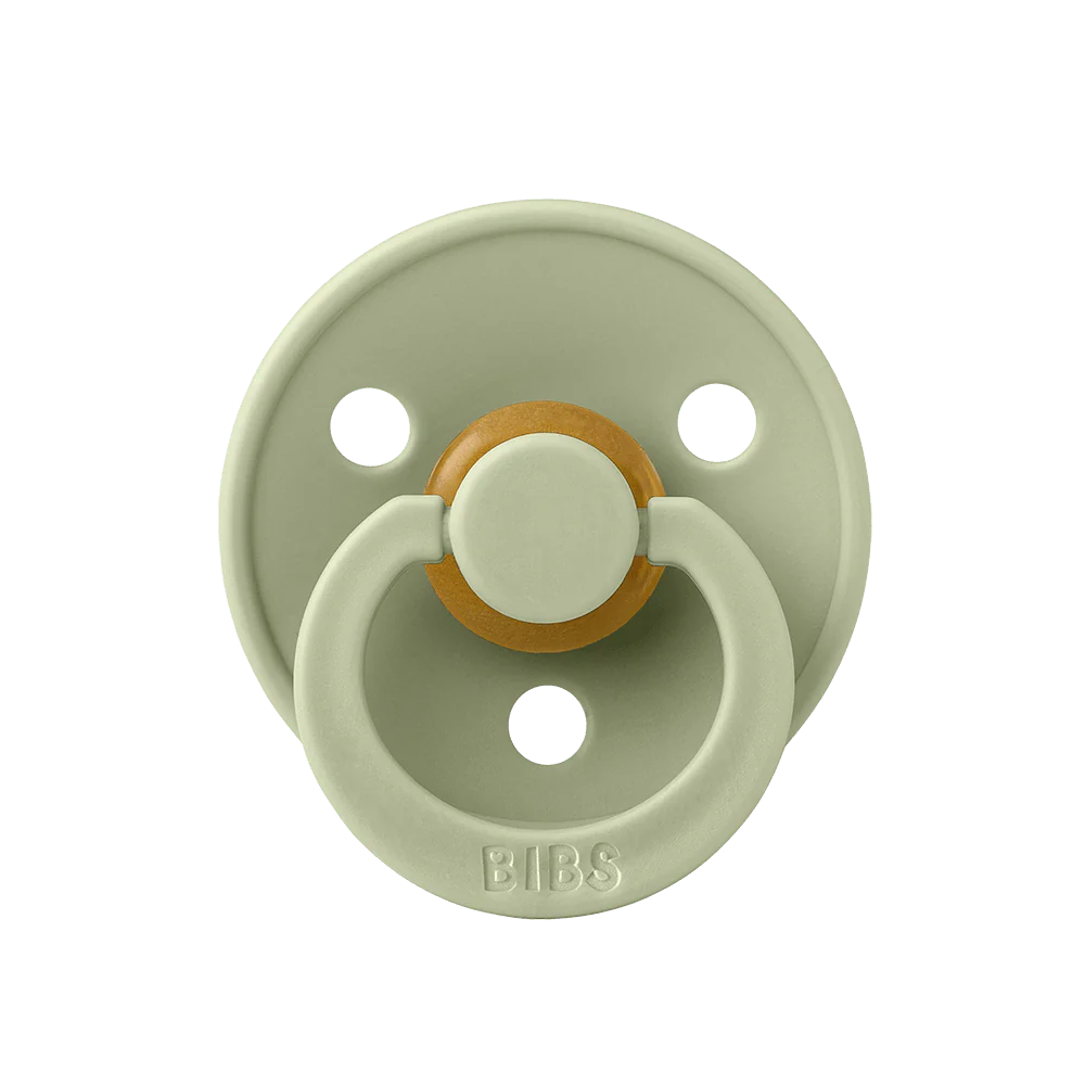 BIBS Colour Pacifiers / Dummies - Sage - Bubbadue