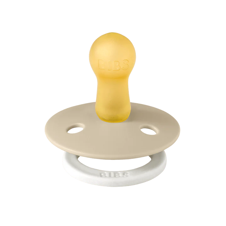BIBS Colour Night Glow Pacifiers / Dummies - Vanilla - Bubbadue