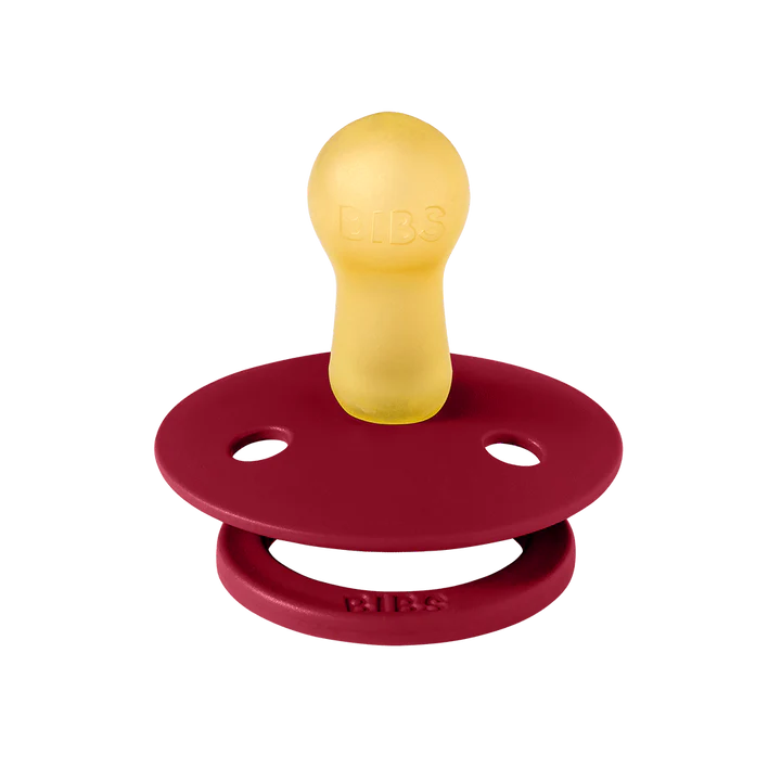 BIBS Colour Pacifiers / Dummies - Ruby