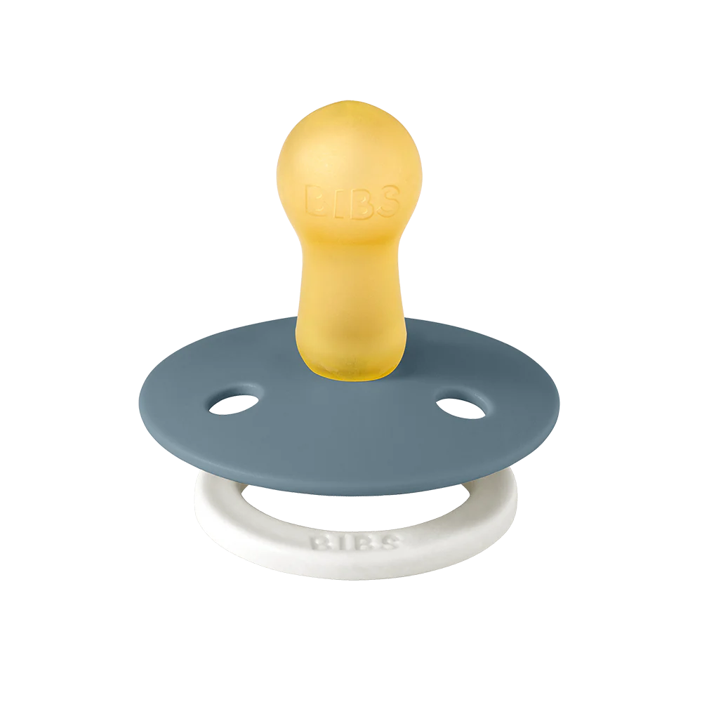 BIBS Colour Night Glow Pacifiers / Dummies - Petrol