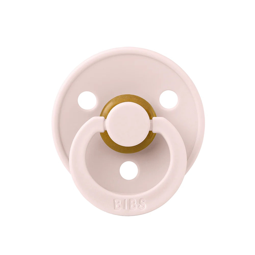 BIBS Colour Pacifiers / Dummies - Petal