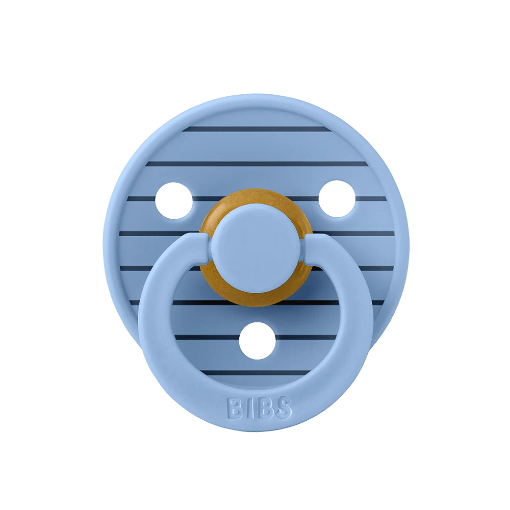 BIBS Studio Pin Pacifiers / Dummies - Sky Blue - Bubbadue