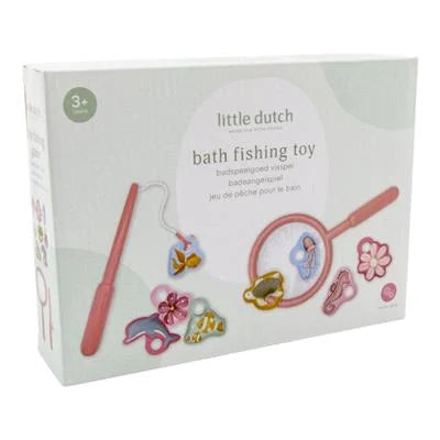 Little Dutch Bath Fishing Toy Set - Pink
