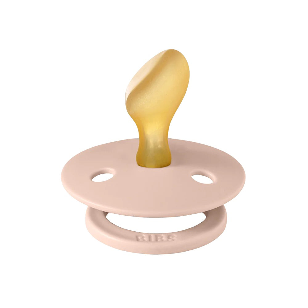 BIBS Colour Pacifiers / Dummies - Blush - Bubbadue
