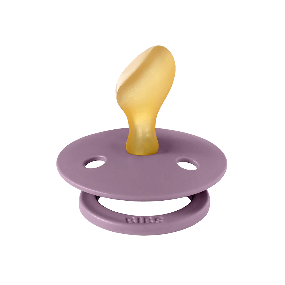 BIBS Colour Pacifiers / Dummies - Anatomical Mauve