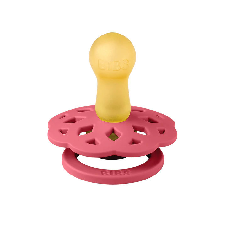 BIBS Boheme Pacifiers / Dummies - Coral - Bubbadue