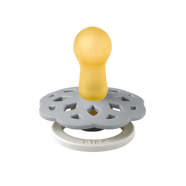 BIBS Boheme Night Glow Pacifiers / Dummies - Cloud - Bubbadue