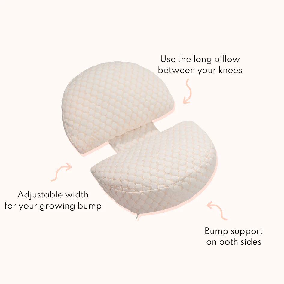 Sleepybelly Pregnancy Pillow - Nude (Baby Pink)