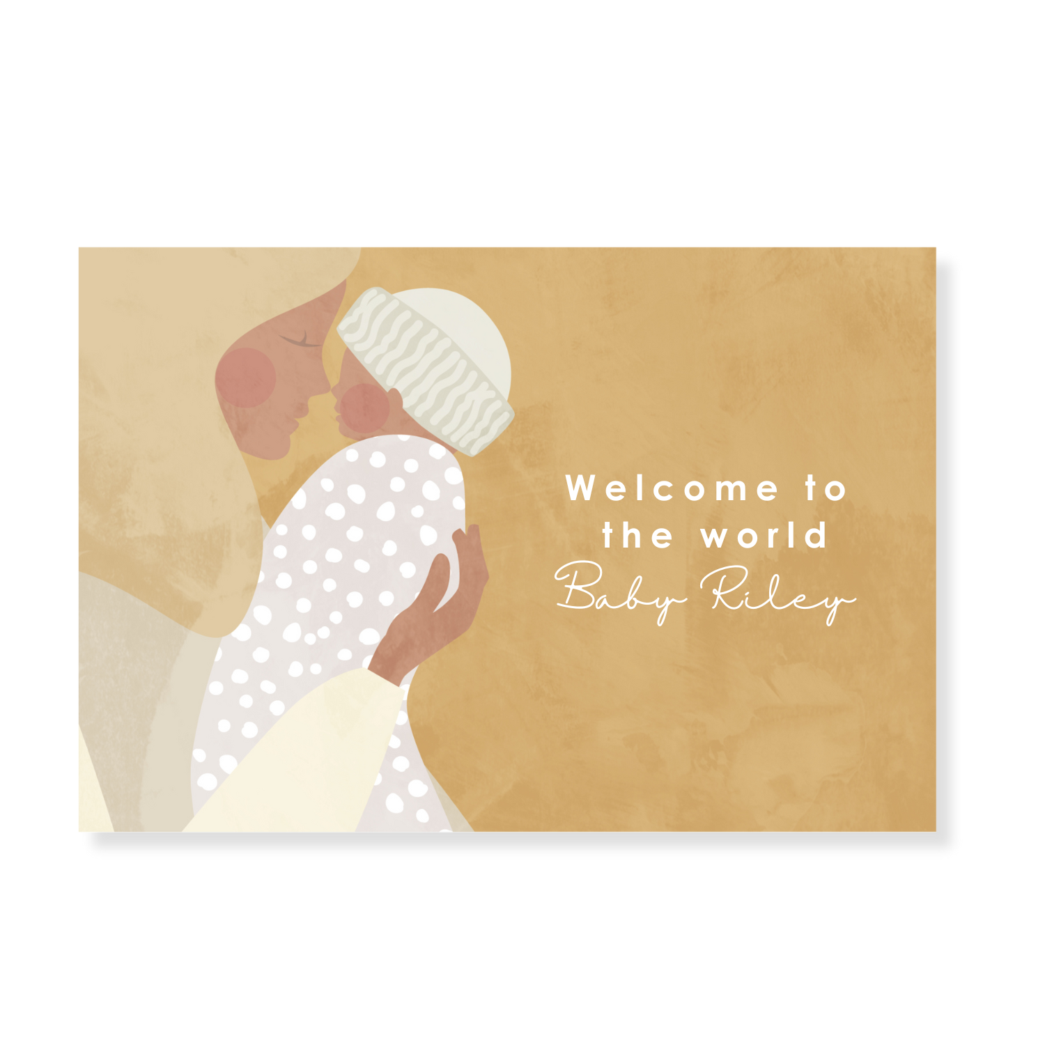 Personalized Greeting Card - With Handwritten Message (Luxury Box) - Bubbadue
