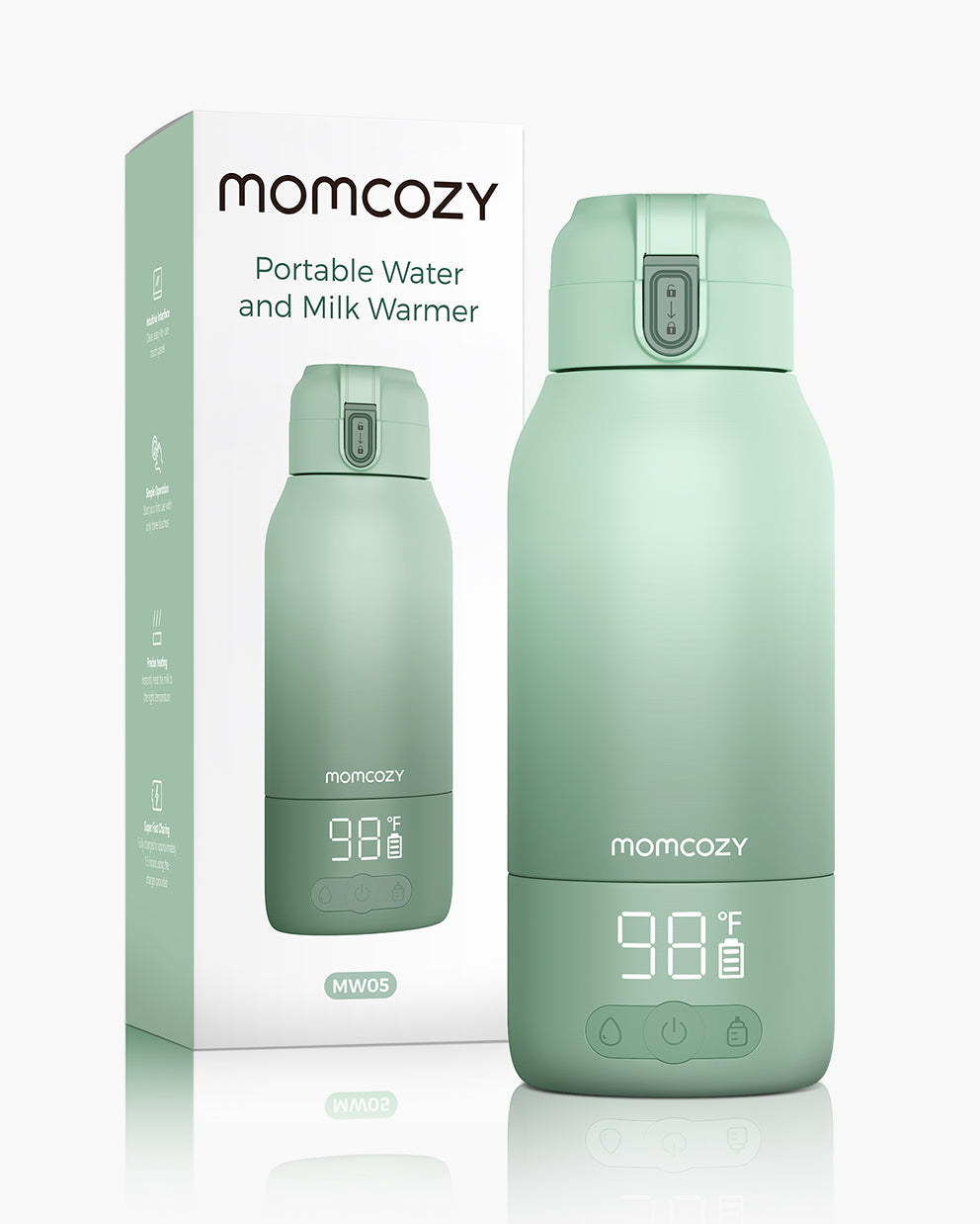 Momcozy portable warmer night feed