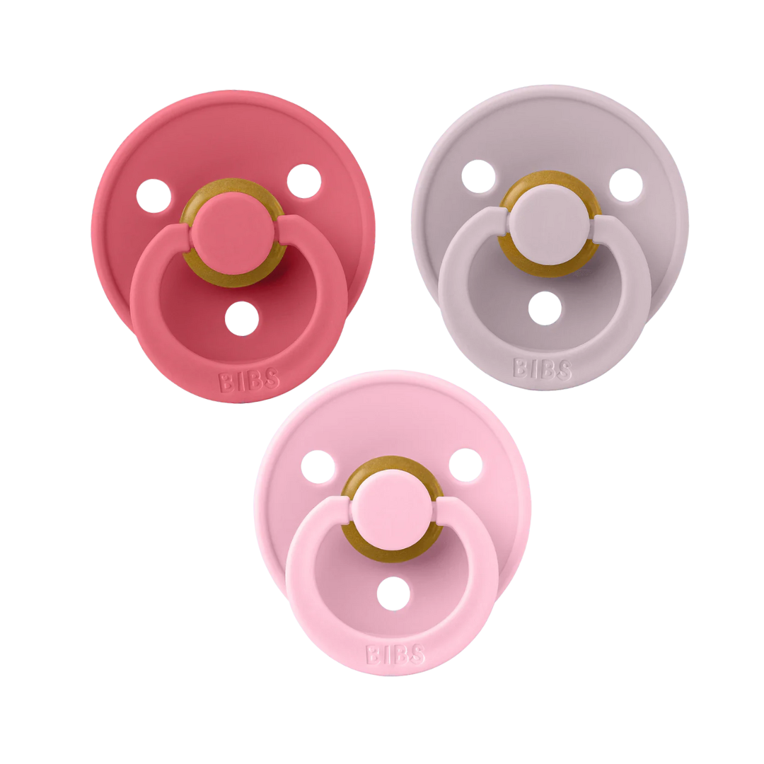 BIBS Colour Pacifier / Dummy Bundle - Blush Harmony Bundle - Bubbadue