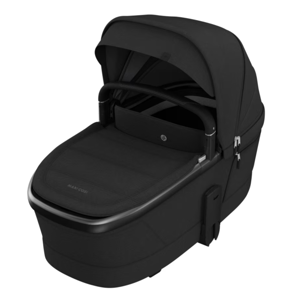 Fame Travel System: Fame Stroller + Pebble 360 Pro Car Seat + Fame Carrycot - Black - Bubbadue